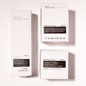 Korres Black Pine Skincare Set